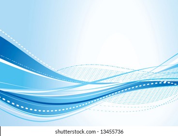 Abstract blue background