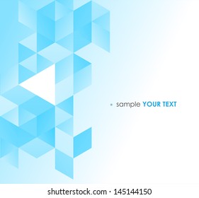 Abstract blue background