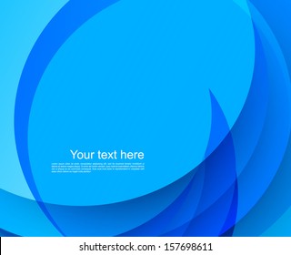 Abstract blue background