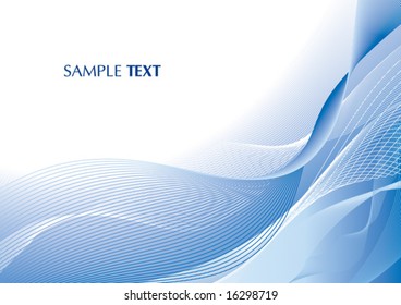 Abstract blue background