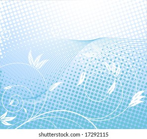 Abstract blue background