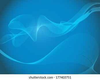 Abstract blue background