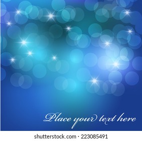 Abstract blue background
