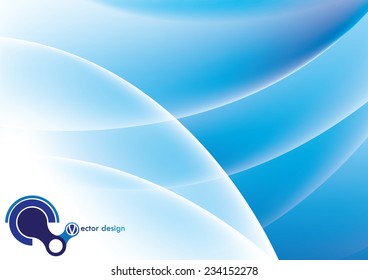 Abstract blue background