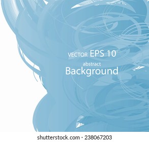 Abstract blue background 