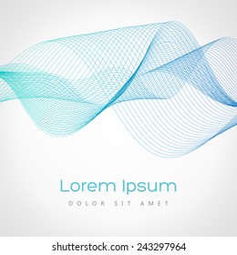 Abstract blue background