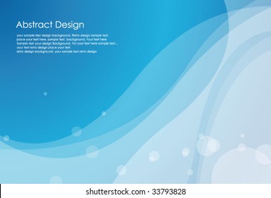 Abstract Blue Background