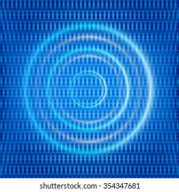 Abstract blue background
