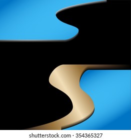 Abstract blue background 