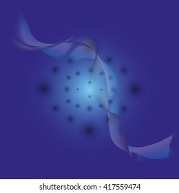 Abstract blue background