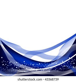 fondo azul abstracto