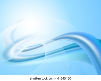 Abstract blue background