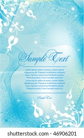 abstract blue background