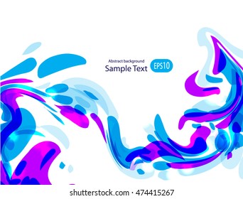 Abstract Blue Background