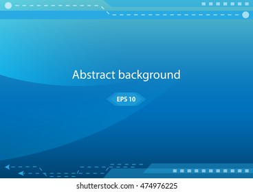 Abstract blue background