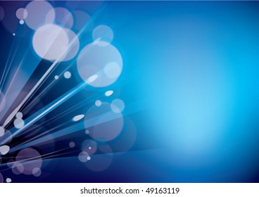 Abstract Blue Background