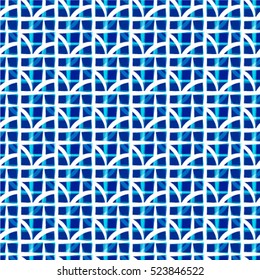 Abstract blue background.