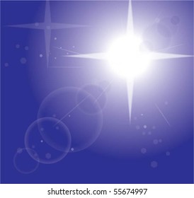 Abstract Blue Background