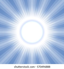 Abstract blue background.