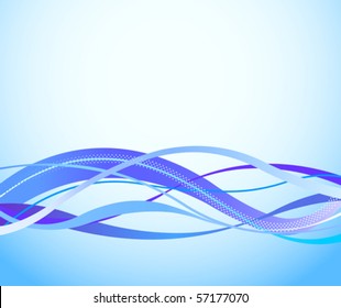 Abstract blue background