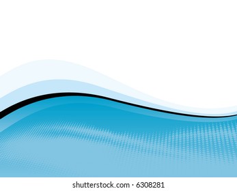 Abstract blue background