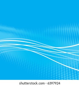Abstract blue background