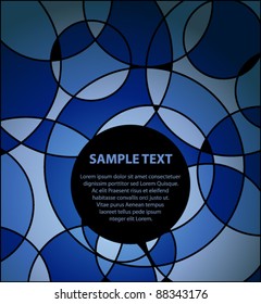 Abstract blue background
