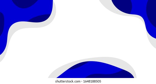 Abstract Blue background for banner  