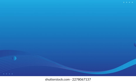 Abstract Blue Background for banner, cover, poster, wallpaper, design with space for text. Abstract cool and blank blue background design template