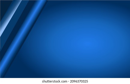 Abstract blue background, banner, template. Vector illustration.