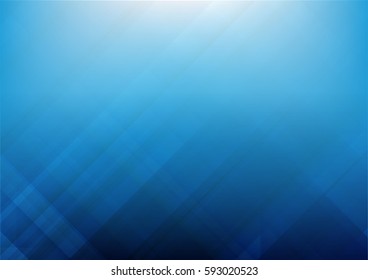 Abstract blue background with basic geometry overlaps and layered element vector eps 10