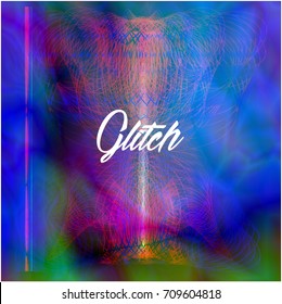 Abstract blue background. blurred colors. Pattern
