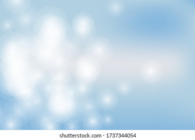 Abstrakter blauer Hintergrund mit Bokeh-Lichteffekt