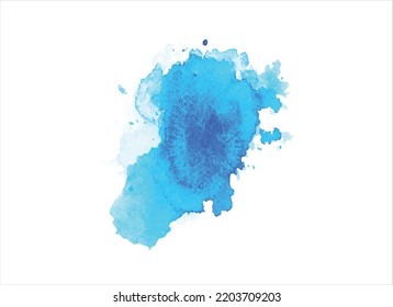abstract blue background brush vector