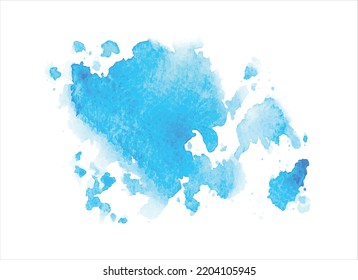 abstract blue background brush vector
