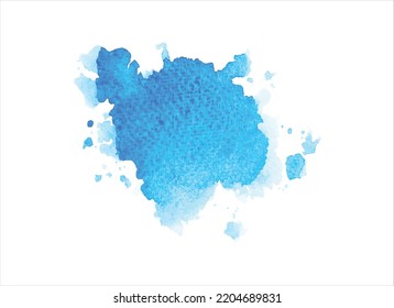 abstract blue background brush vector