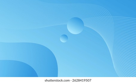 Abstract blue background. Can be used for posters, placards, brochures, banners, EPS 10