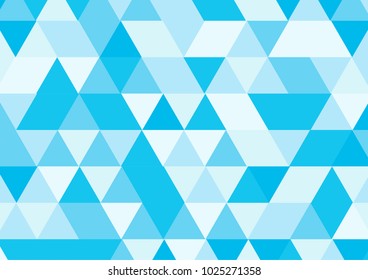 Abstract Blue background ,background can used for wallpaper or design , cool tone, vector.
