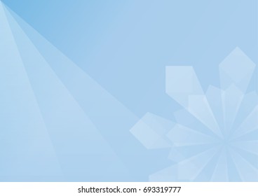 Abstract Blue background ,background can used for wallpaper or design , cool tone, vector.
