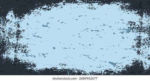 Fundo azul abstrato. Fundo de Natal