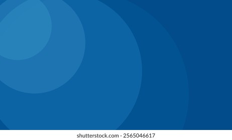 abstract blue background with circle accents, suitable for any content