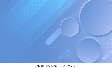 fondo azul abstracto con forma circular y diagonal