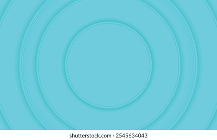 Abstract blue background with circle lines. Digital future technology concept. vector illustration.