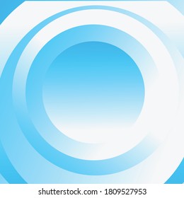 abstract blue background with circles