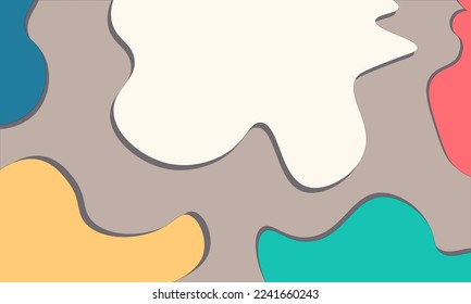 abstract blue background with circles
