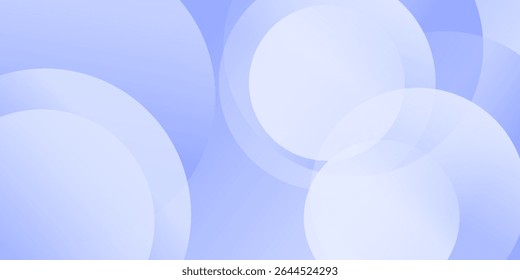 Fundo azul abstrato com círculos.  Aplicável para cartão-presente, Cartaz no modelo de cartaz de parede, EPS 10