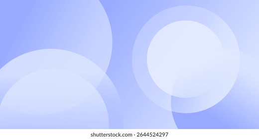 Fundo azul abstrato com círculos.  Aplicável para cartão-presente, Cartaz no modelo de cartaz de parede, EPS 10