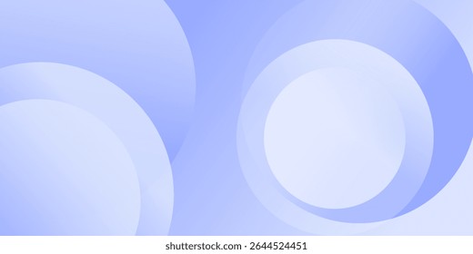 Fundo azul abstrato com círculos.  Aplicável para cartão-presente, Cartaz no modelo de cartaz de parede, EPS 10