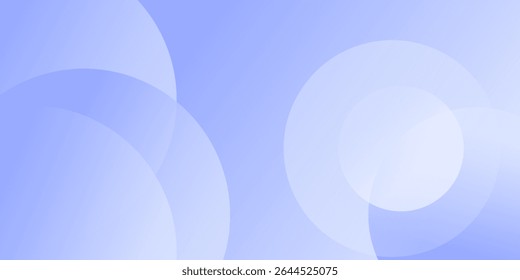 Fundo azul abstrato com círculos.  Aplicável para cartão-presente, Cartaz no modelo de cartaz de parede, EPS 10