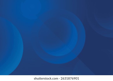 Abstract blue background with circles. eps10